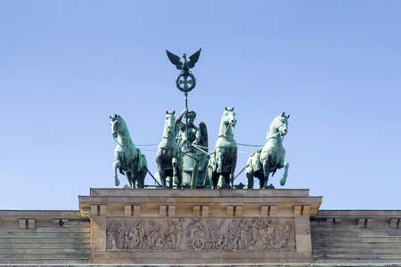 Berlin - Brandenburg Gateのeditorial素材