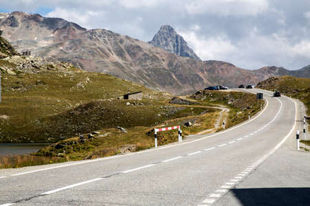 Bernina Railwayの写真素材