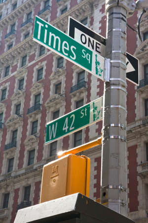 New York - Street Signの写真素材