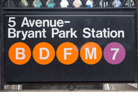 New York - Subwayのeditorial素材