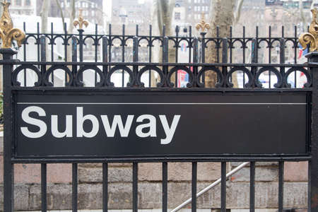 New York - Subwayのeditorial素材