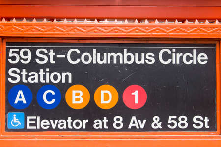 New York - Subwayのeditorial素材