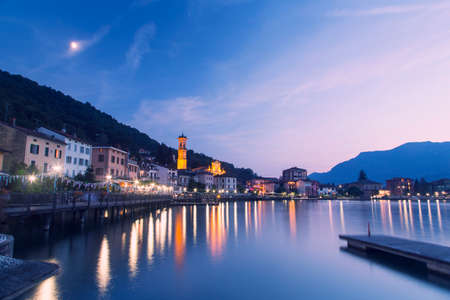 Porto Ceresioの写真素材