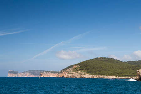Sardinia - Capo Cacciaの写真素材
