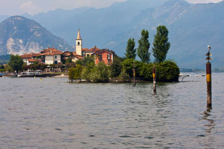 Lake Maggiore - Borromean Islandsのeditorial素材
