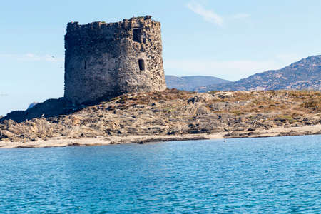 Sardinia - La Pelosa Beachの写真素材