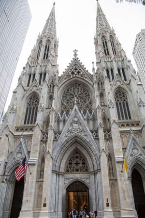 New York, the Cathedral of St. Patrickのeditorial素材