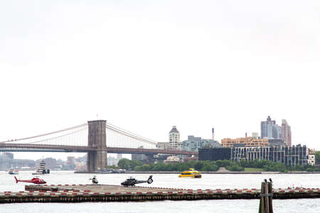 New York, Lower Manhattan and Financial Districtのeditorial素材