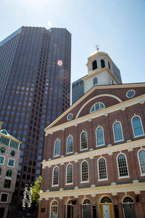 Boston, Faneuil Hall, "the Cradle of Liberty".のeditorial素材