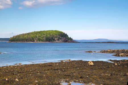 Bar Harbor in the Acadia National Parkの写真素材