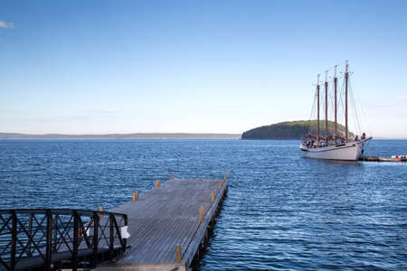 Bar Harbor in the Acadia National Parkのeditorial素材