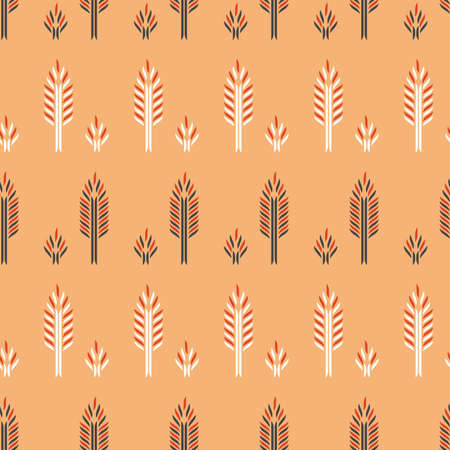 Trees - seamless pattern