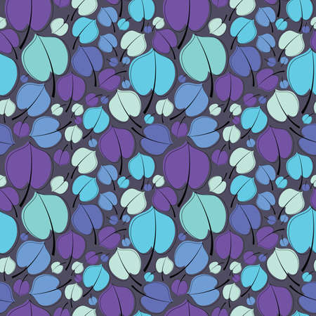 Leafs - seamless patternのイラスト素材