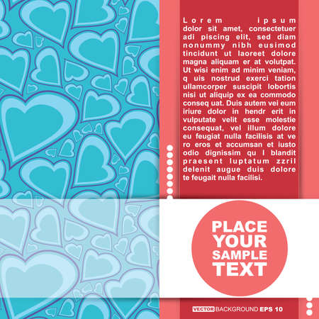 Valentines Day cardのイラスト素材