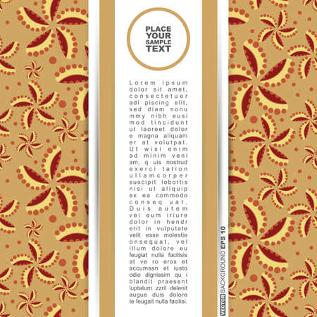 Card with flowersのイラスト素材