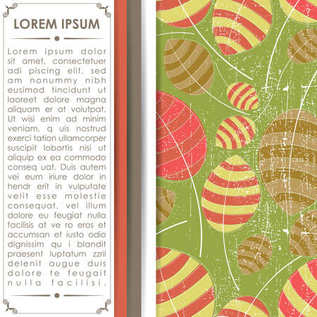 Floral cardのイラスト素材