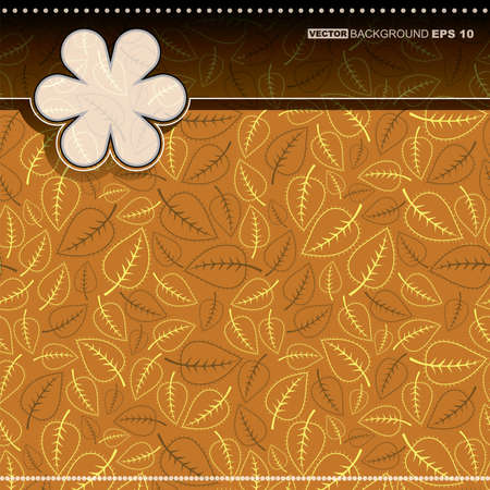 Floral cardのイラスト素材