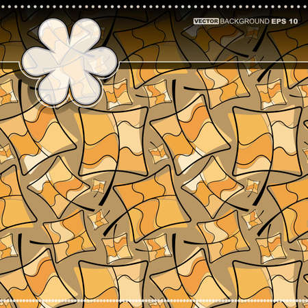 Floral cardのイラスト素材