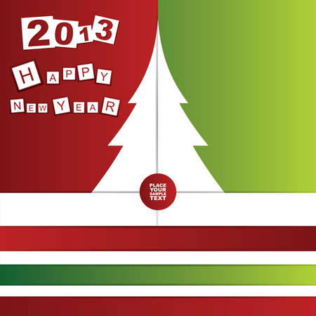 New year cardのイラスト素材