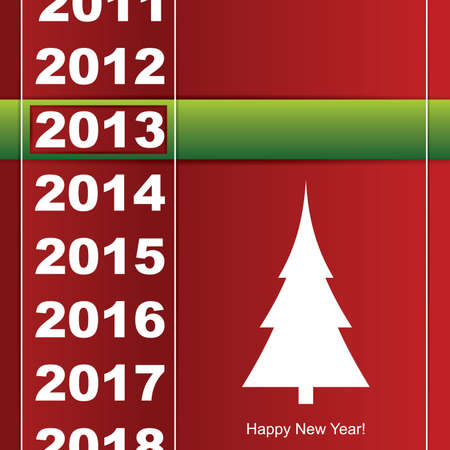 New year cardのイラスト素材