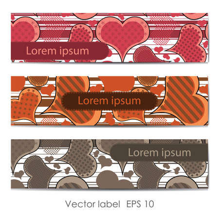 Valentine day cardのイラスト素材