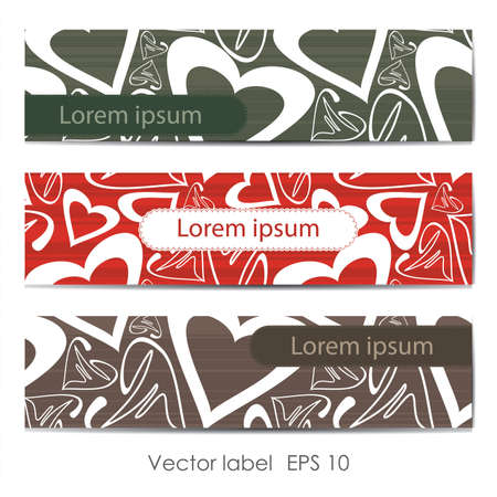 Valentine day cardのイラスト素材