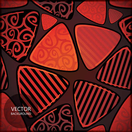 Card with decorative elementsのイラスト素材