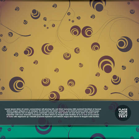 Floral cardのイラスト素材