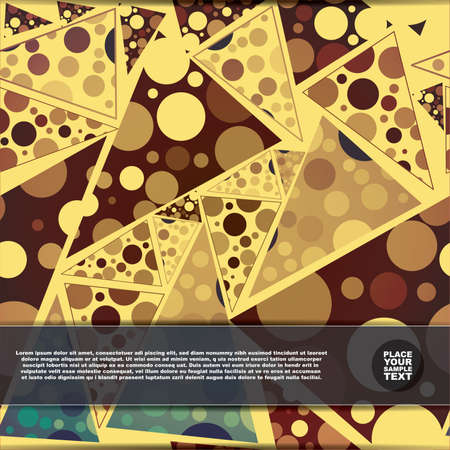 Card with decorative elementsのイラスト素材