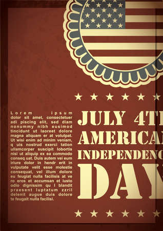 Independence Day of Americaのイラスト素材