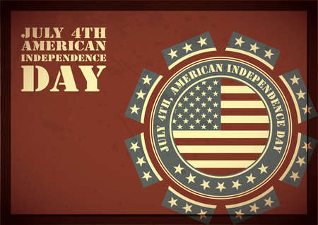 Independence Day of Americaのイラスト素材