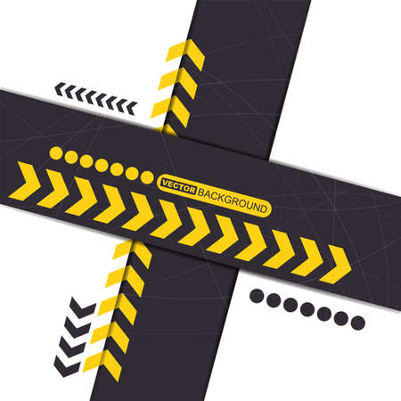 Abstract background with arrowsのイラスト素材