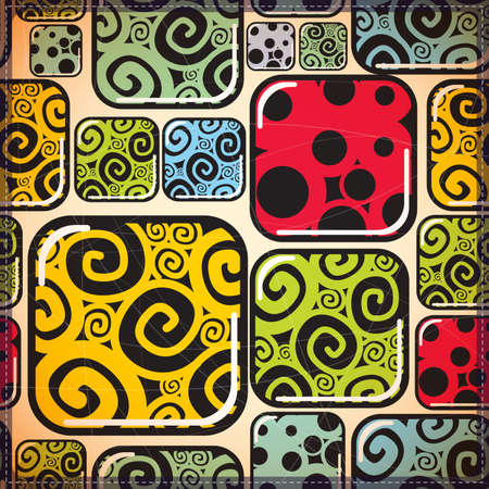 Decorative backgroundのイラスト素材