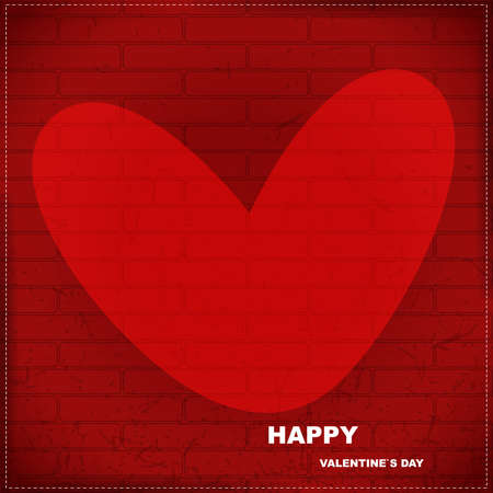 Valentine s day cardのイラスト素材