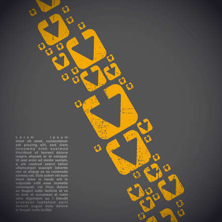 Abstract grunge background - vectorのイラスト素材