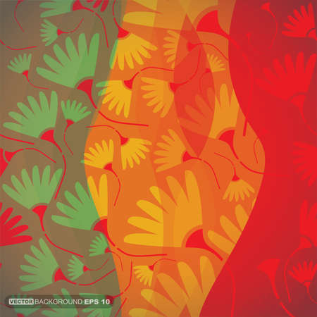 Floral background  vector illustrationのイラスト素材