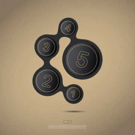 Abstract mechanical tool background with numbersのイラスト素材
