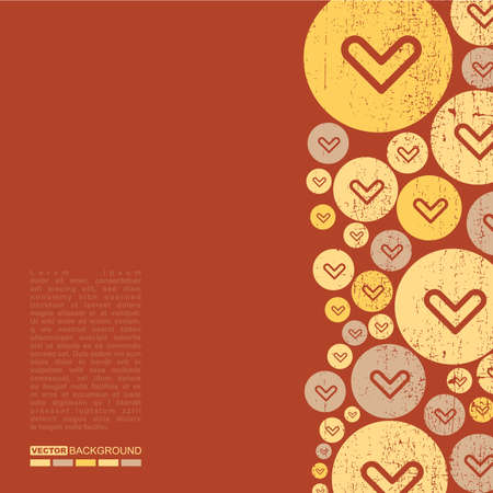 Abstract grunge background - vectorのイラスト素材