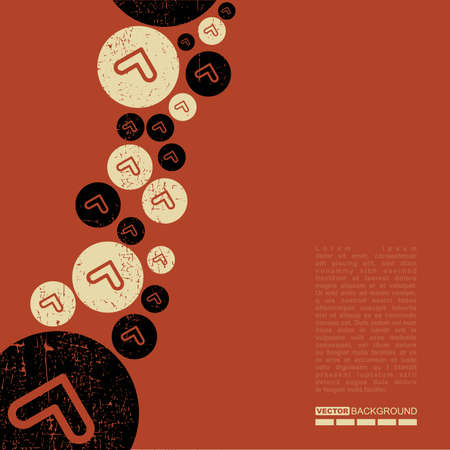 Abstract grunge background - vectorのイラスト素材