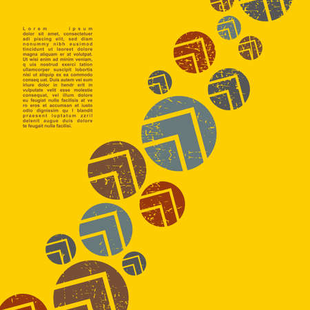 Abstract grunge background - vectorのイラスト素材