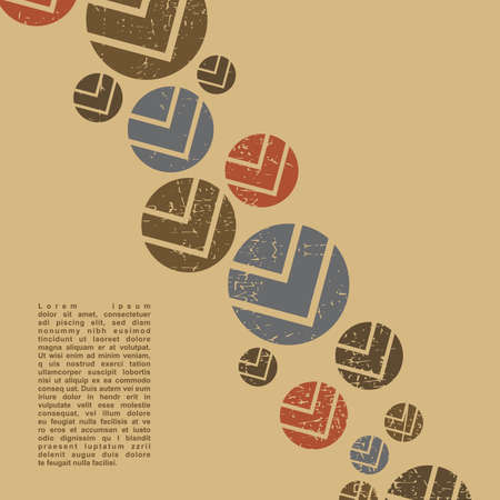 Abstract grunge background - vectorのイラスト素材