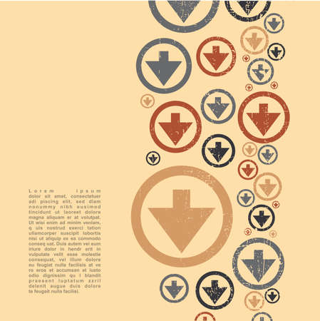 Abstract grunge background - vectorのイラスト素材