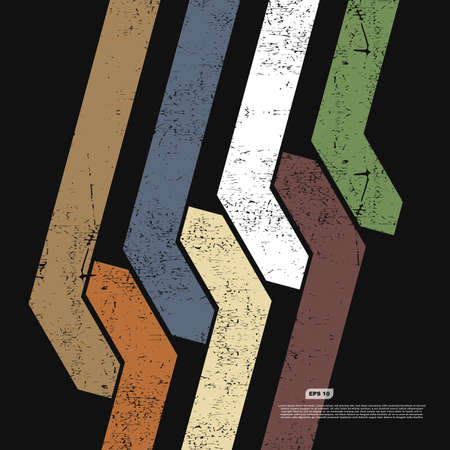 Abstract grunge background  Vector illustrationのイラスト素材