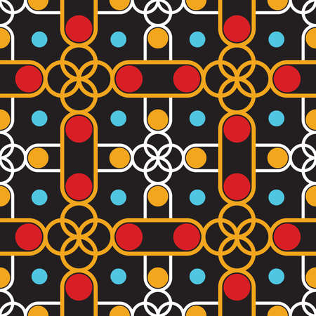Decorative ornament - seamless pattern