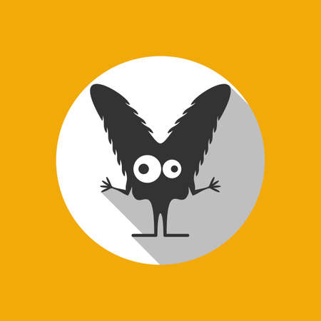 Flat monsterのイラスト素材