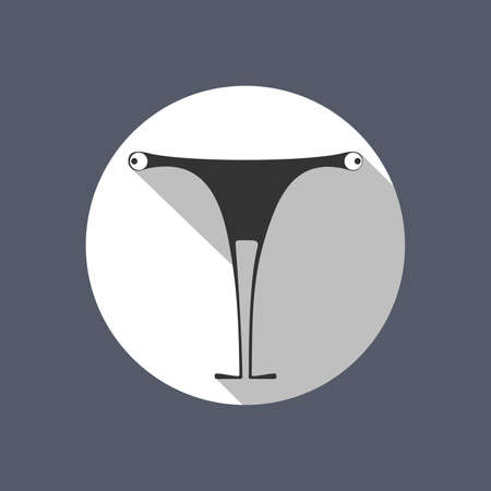 Flat monsterのイラスト素材