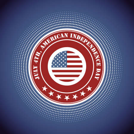 Independence Day of Americaのイラスト素材