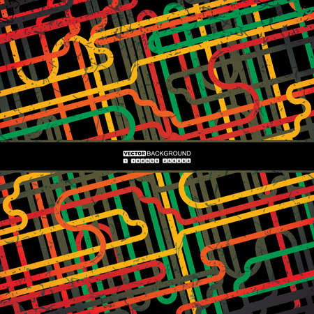 Abstract retro background. Vector illustrationのイラスト素材