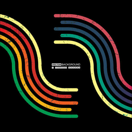 Abstract retro background. Vector illustrationのイラスト素材