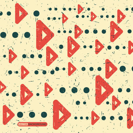 Abstract grunge background with arrows. Vector illustrationのイラスト素材